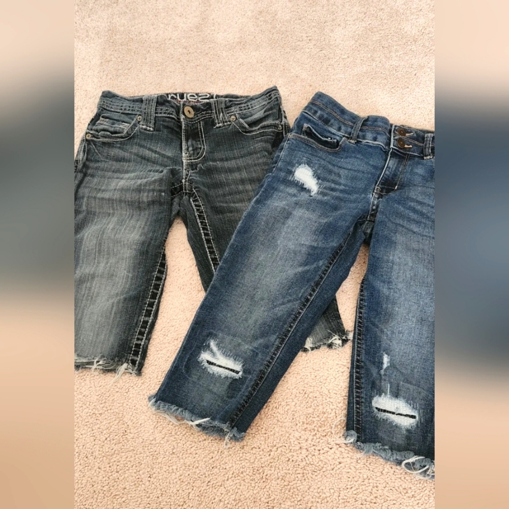 Pair of Denim Shorts